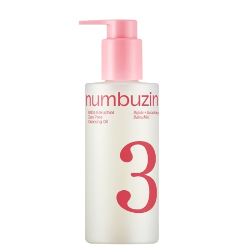 numbuzin No.3 Bifida Bakuchiol Zero Pore Cleansing Oil 200ml
