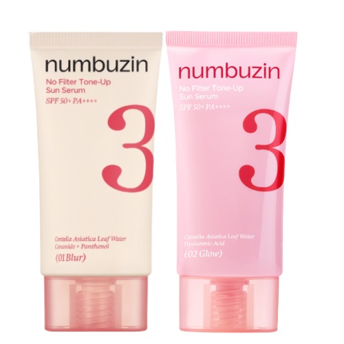 numbuzin No.3 No Filter Tone-Up Sun Serum SPF50+PA++++50ml