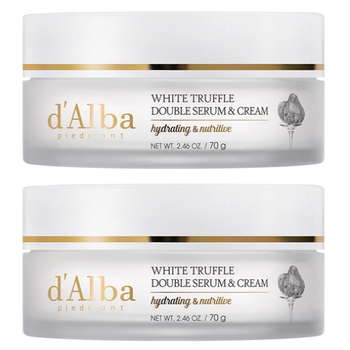  d'Alba White Truffle Double Serum & Cream 70g x 2EA