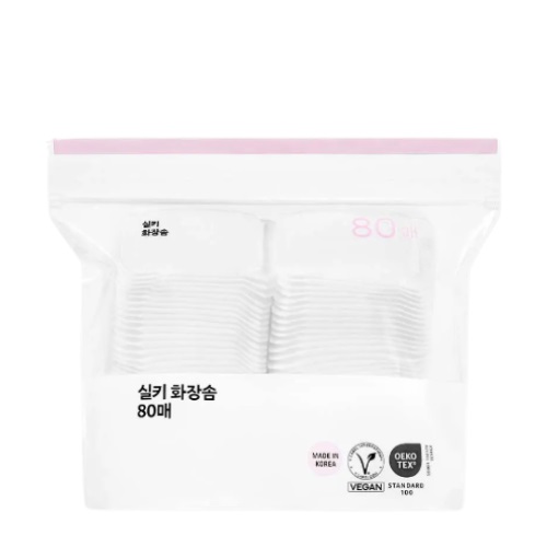 Oliveyoung Silky Cotton Puff 80p