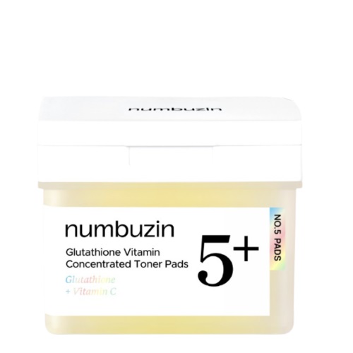 numbuzin No.5 Glutathione Vitamin Concentrated Toner Pads 70 pads