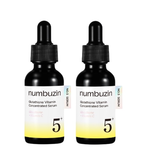 numbuzin No.5 Glutathione Vitamin Concentrated Serum 30ml+30ml Set