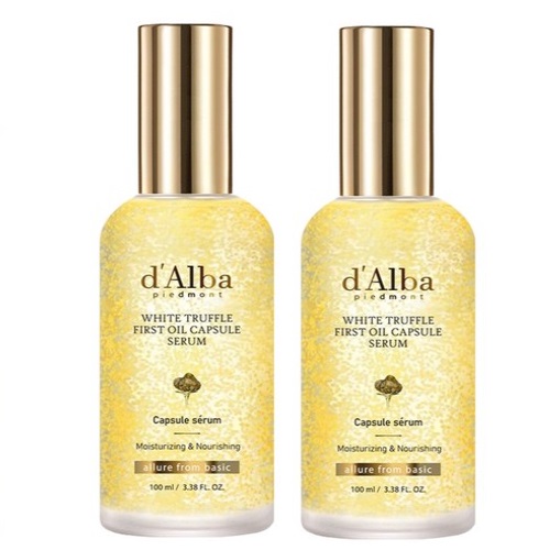 d'Alba White Truffle First Oil Capsule Serum 100ml x 2EA