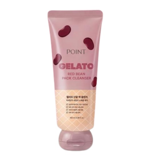 [DAISO] POINT Gelato Red Bean Pack Cleanser 100ml