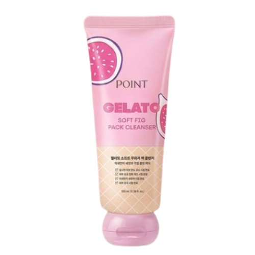 [DAISO] POINT Gelato Soft Fig Pack Cleanser 100ml