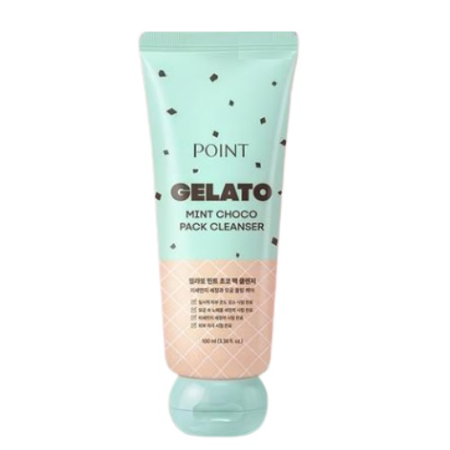 [DAISO] POINT Gelato Mint Choco Pack Cleanser 100ml