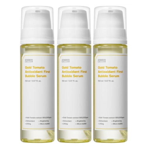 SungBoon Editor Gold Tomato Antioxidant First Bubble Serum 150ml x 3EA