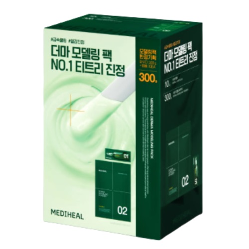 [TK Only] MEDIHEAL Derma Modeling Pack Set (Teatree Calming] (ampoule10ea/Powder 300g)