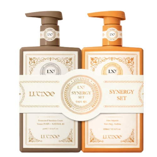 LUCINDE PDRN Yeoner Ferment Ampoule Cream 300ml + Saumon Essence Gel 300ml