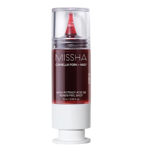 MISSHA Camellia PDRN+NAD High-Potency Acid 25 Renew Peel Shot 15ml
