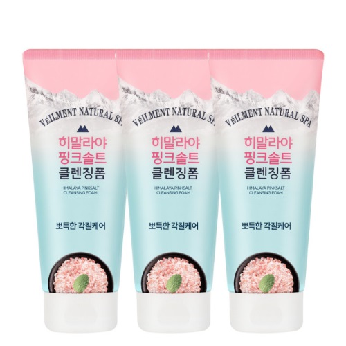 VEILMENT Himalaya Pinksalt Cleansing Foam 200ml [Deep Cleansing] x 3EA