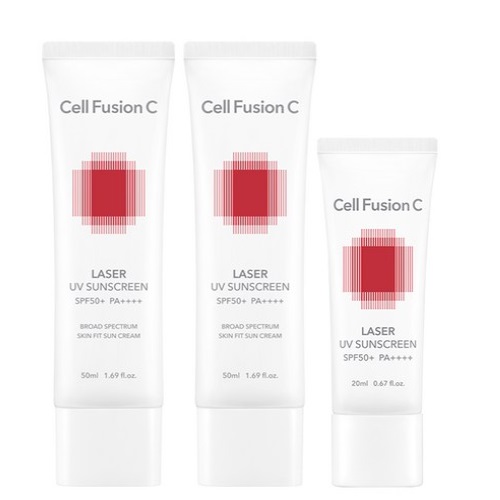 Cell Fusion C Laser UV Sunscreen SPF50+PA++++50ml x 2P +20ml