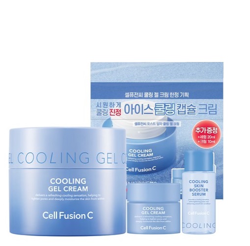 Cell Fusion C Cooling Gel Cream 3items Set