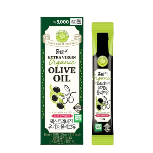 [DAISO] Wholeberry Extra Virgin Organic Olive Oil 10ml x 10 sticks