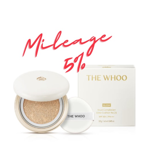 [Mileage 5%] The Whoo Royal Complexion Glow Cushion 13g 