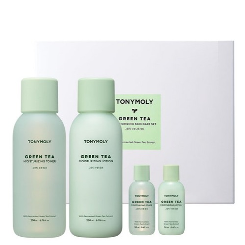 TONYMOLY Green Tea Moisturizing Skin Care Set 2items