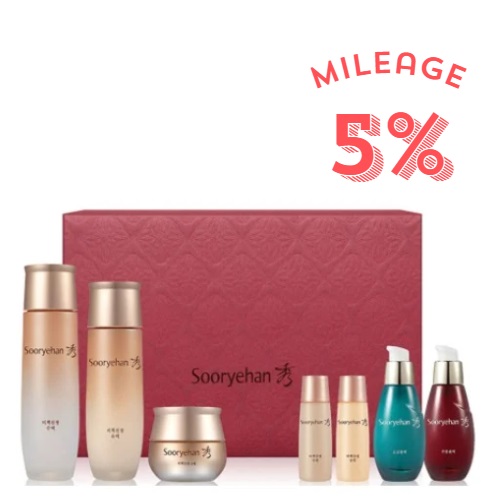 [Mileage 5%] Sooryehan Bichaek True-Rejuvenating Skincare 3items Special Set