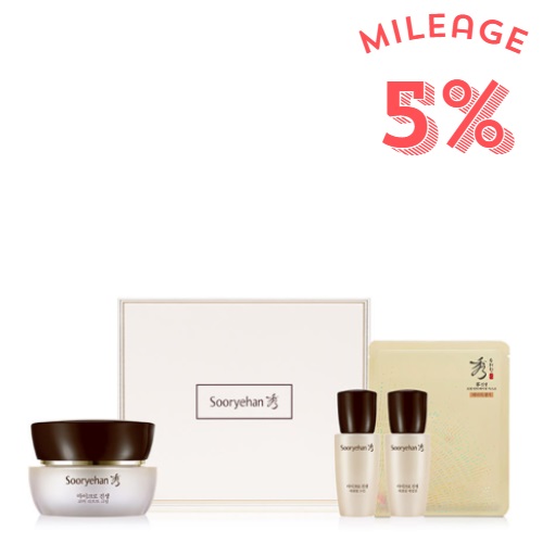 [Mileage 5%] Sooryehan Micro Ginseng Core Lift Cream 30ml set