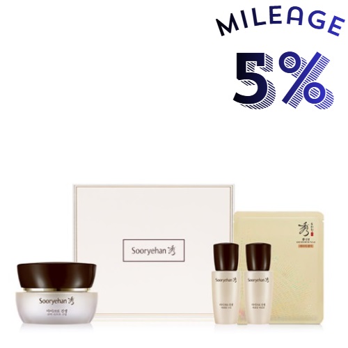 [Mileage 5%] Sooryehan Micro Ginseng Core Lift Cream 30ml set