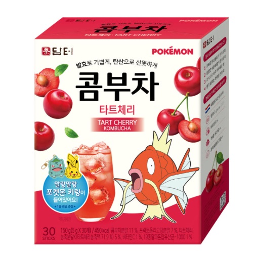 Damtuh Pokemon Kombucha Tart Cherry 5g x 30T