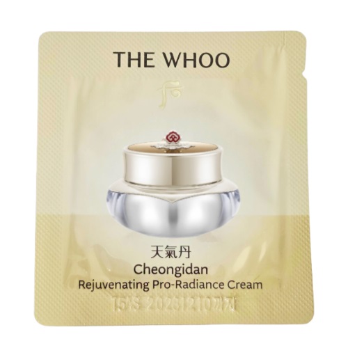 [S] The Whoo Cheongidan Rejuvenating Pro-Radiance Cream 1ml x 10pcs