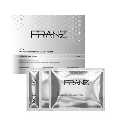 FRANZ JET+Microcurrent Dual Mask System 1box, 2p
