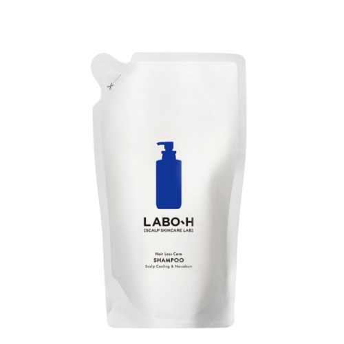 LABO-H Hair Loss Care Scalp Cooling & No Sebum Shampoo 400m refill