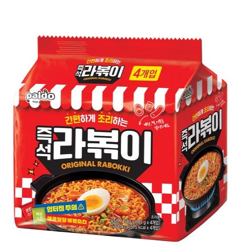 Paldo Original Rabokki 145g x4EA 