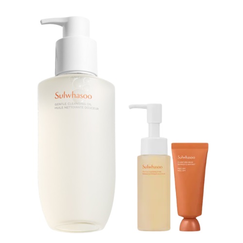 Sulwhasoo Gentle Cleansing Oil 400ml (+Cleansing foam 50ml+Clarifying mask35ml)