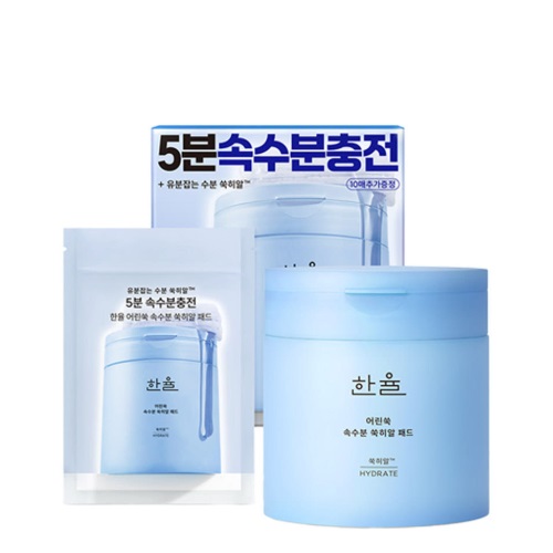 HANYUL Pure Artemisia Hyal Moisture Pad 60p+10p Set