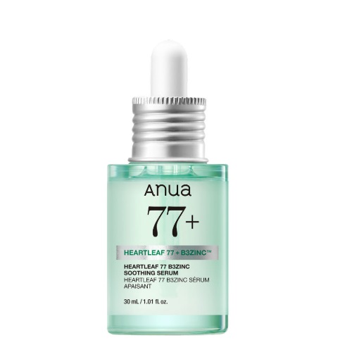 ANUA Heartleaf 77 + B3ZINC Soothing Serum 30ml