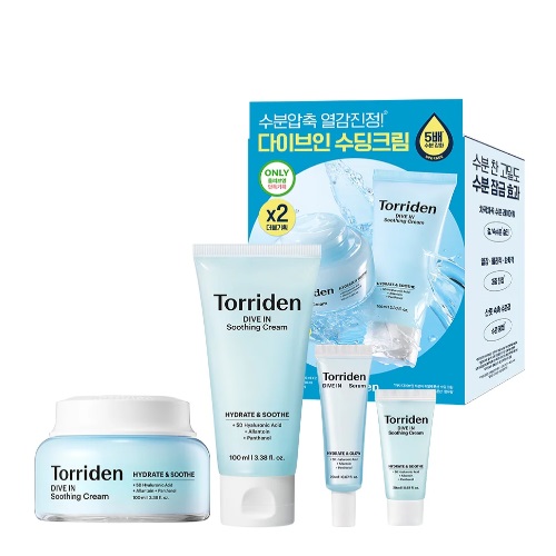 Torriden Dive In Soothing Cream 100ml Double Set