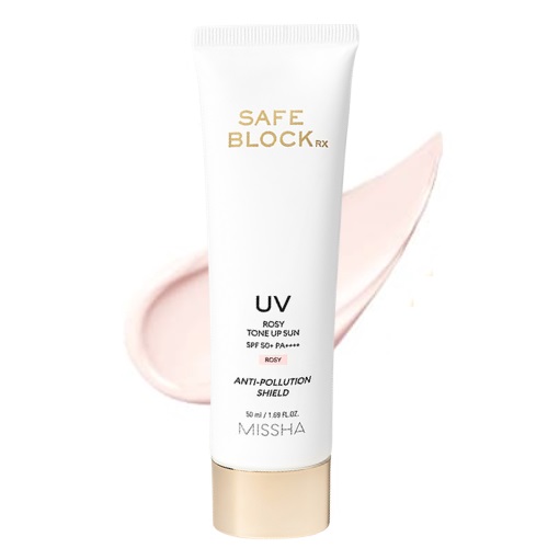 MISSHA Safe Block RX Rosy Tone Up Sun SPF50+PA++++50ml