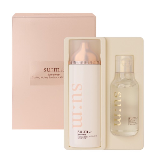 SUM37 Sun-away Cooling Watery Sun Block AD SPF50+/PA++++100ml Special Set 