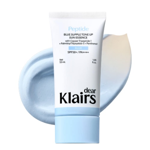 Dear, Klairs Peptide Blue Supple Tone Up Sun Essence SPF50+ PA++++ 50ml