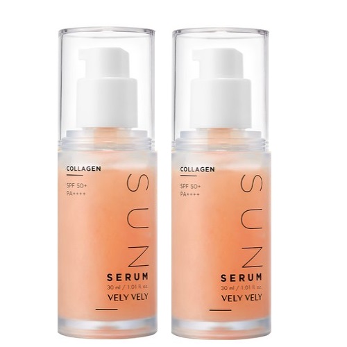 VELY VELY Collagen Sun Serum SPF50+PA++++ 30ml [1+1]