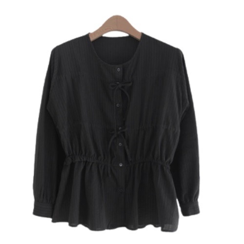 alittlebeat Heidi strap Blouse #Black
