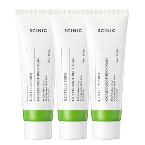 SCINIC Centella PDRN Cica End Soothing Cream 80ml x 3ea