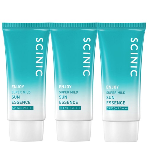 SCINIC Enjoy Super Mild Sun Essence SPF50+PA++++ 50ml x 3ea