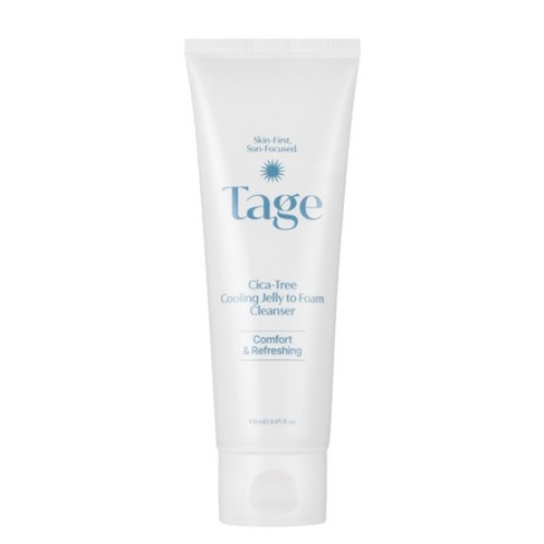 [TK Only] TAGE Cica-Tree Cooling Jelly to Foam Cleanser 120ml