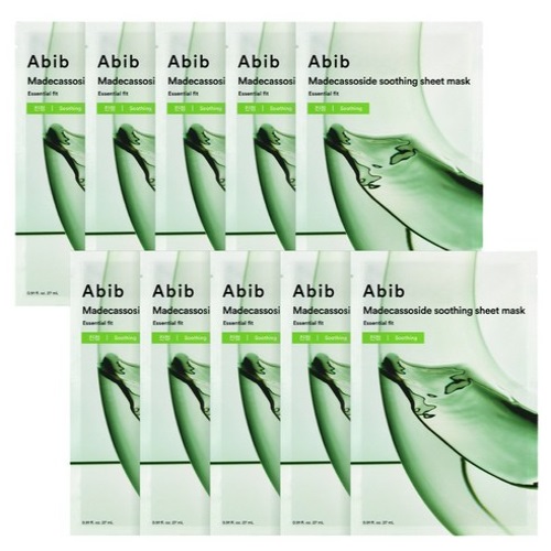 ABIB Madecassoside Soothing Sheet Mask 27ml x 10 sheets