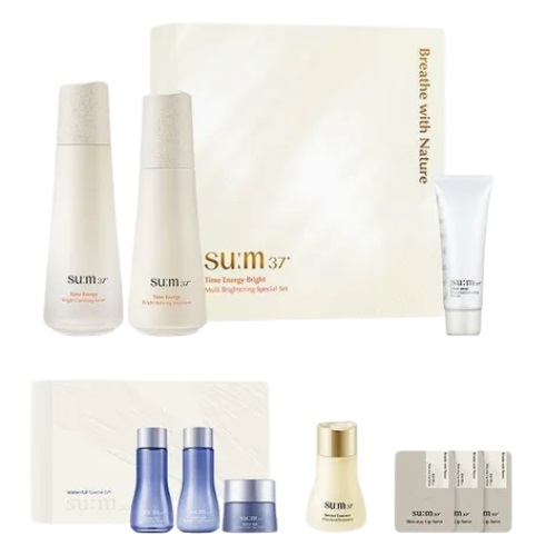 SUM37 Time Energy Bright 2items Special Set [ Toner 120ml+Emulsion100ml)