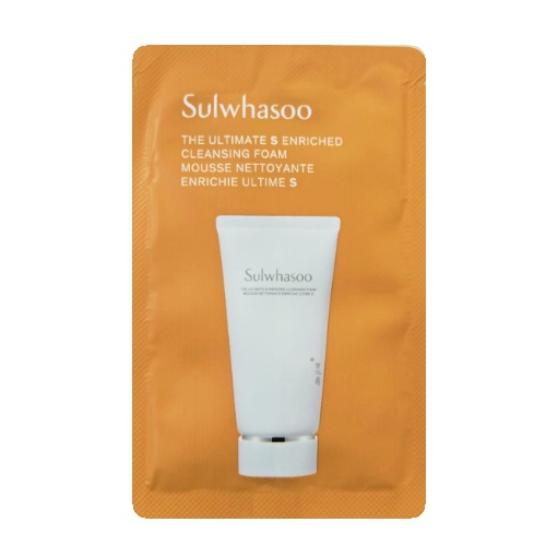 [S] Sulwhasoo The Ultimate S Enriched Cleansing Foam 4g x 15pcs
