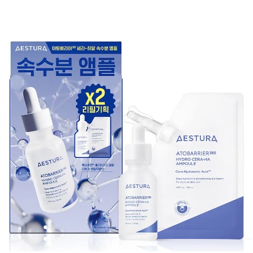 AESTURA Atobarrier 365 Hydro Cera-Ha Ampoule 30ml+Refill 30ml