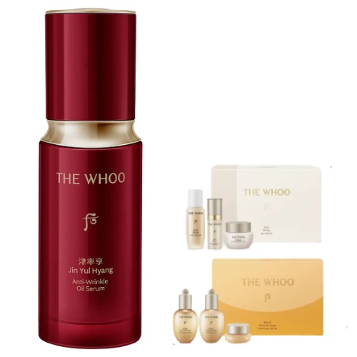 The Whoo Jin Yul Hyang Anti-Wrinkle Oil Serum 35ml Set