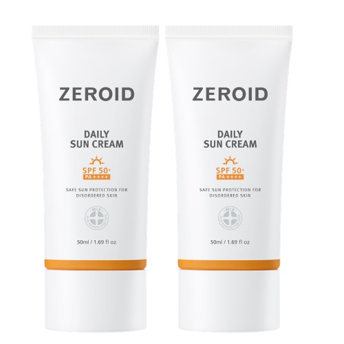 ZEROID Daily Sun Cream SPF50+PA++++ (50ml+50ml)