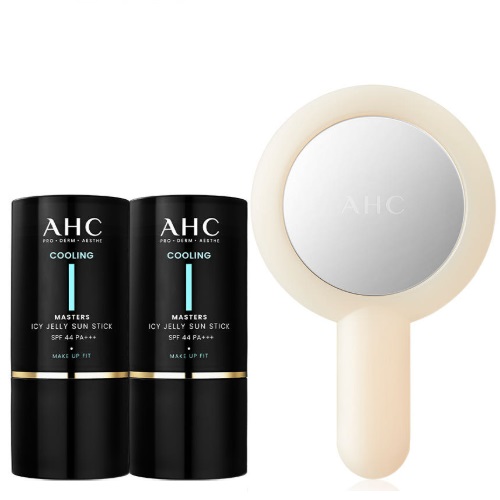 AHC Masters Icy Jelly sun stick SPF44 PA+++ 14g x 2ea (+nude mirror)