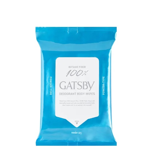 GATSBY Ice Deodorant Body Paper [Cool Citrus] 10 sheets