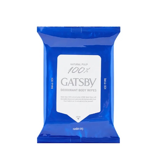 GATSBY Ice Deodorant Body Paper [Ice Citrus] 10 sheets