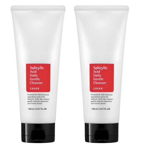 COSRX Salicylic Acid Daily Gentle Cleanser 150ml x 2ea